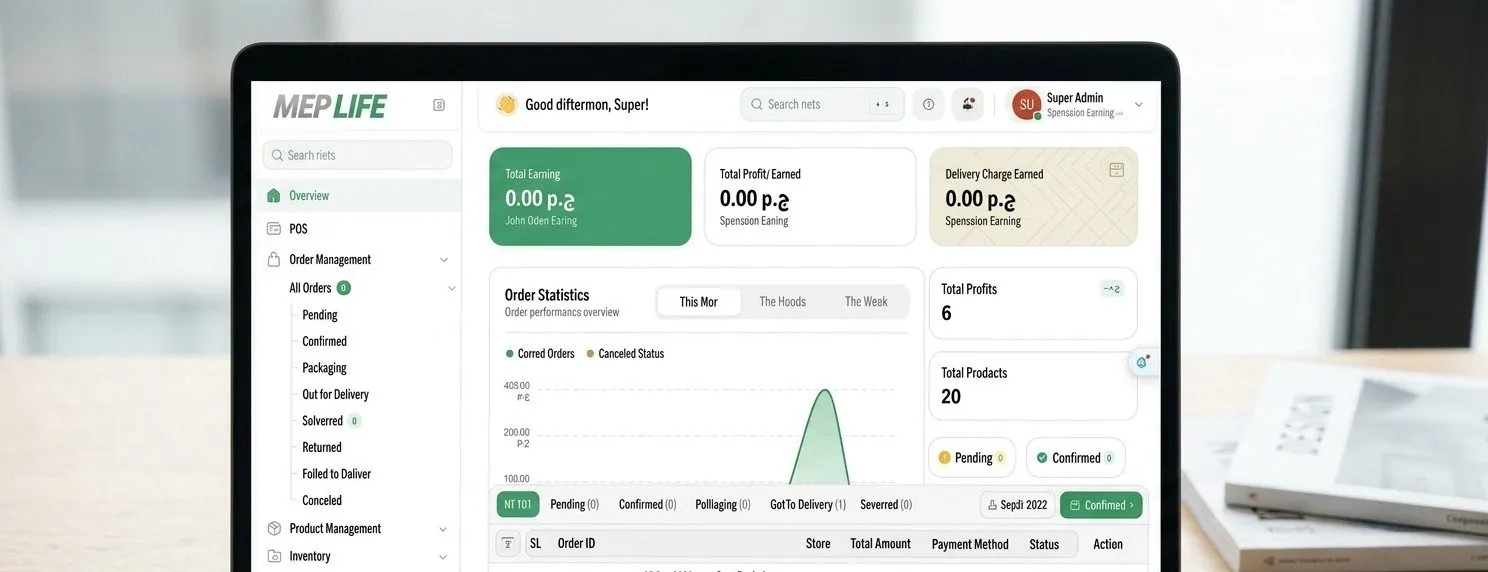 MedicaPlus: منصة مرنة للأنشطة التجارية متعددة الفروع والتجّار.